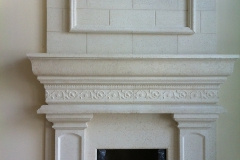 Similar to a doric fireplace design