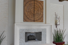 outdoor fireplace surround located in palm beach gardens florida