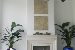 custom built fireplace surround florida
