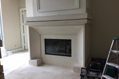 custome fireplace surround