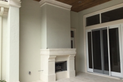 custom fireplace surround