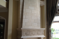 large overmantel fireplace surround