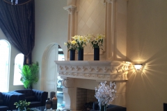 Vanilla Ice project fireplace.