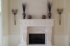 colonial fireplace design