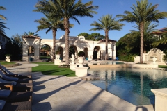 resort style outdoor living