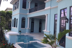 cast stone outdoor area