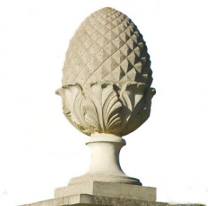 concrete finial