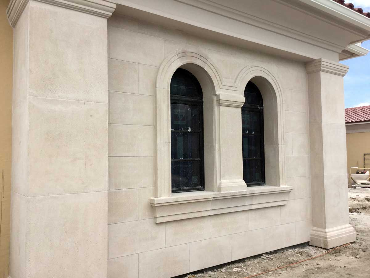 Exterior Concrete Window Trim Ideas, Faux Stone Window Surrounds