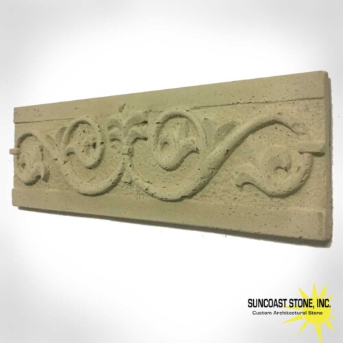 fleur-de-lis listello border tile 3.75 inch - Image 3