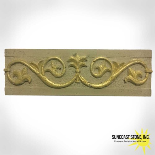 fleur-de-lis listello border tile 3.75 inch - Image 4