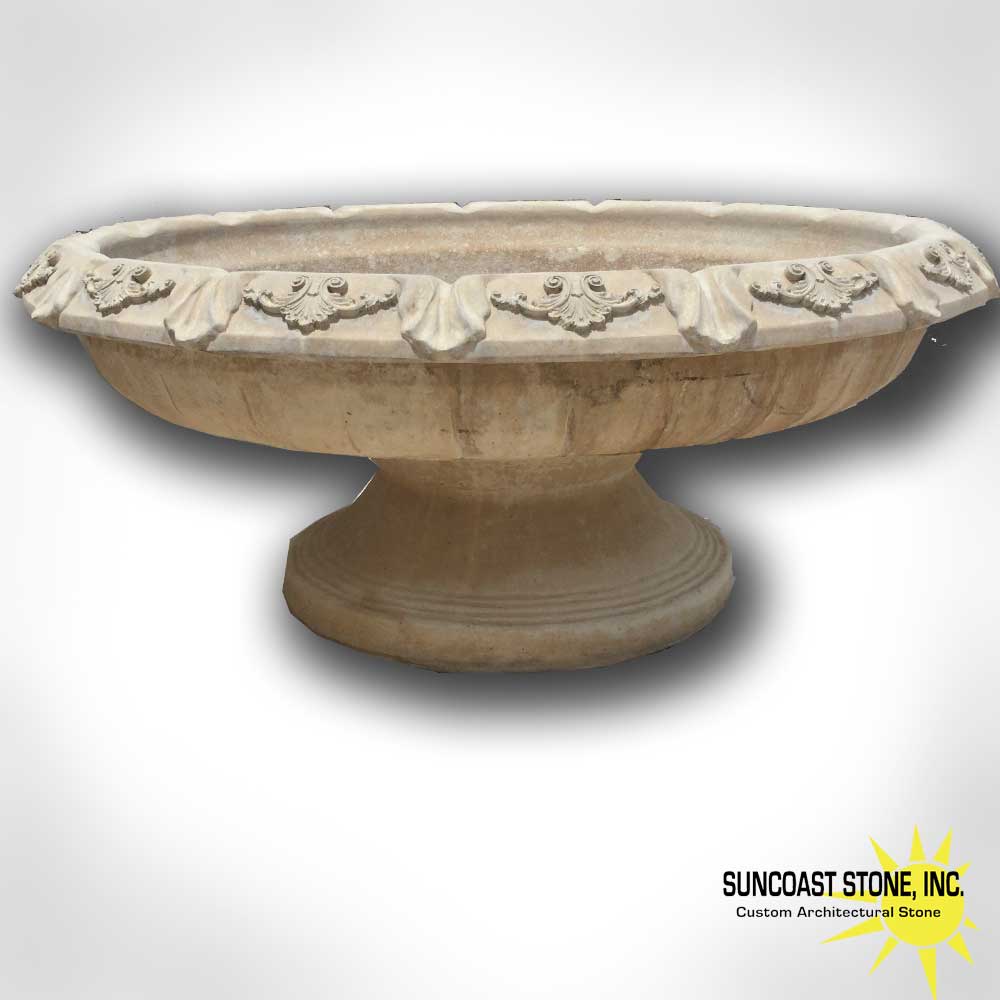 Large fountain bowl