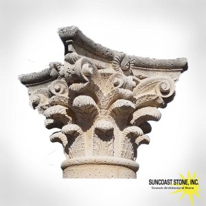 Roman Corinthian 10" base column capital