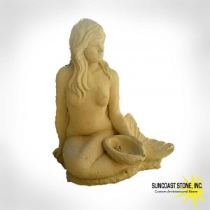 garden mermaid statue