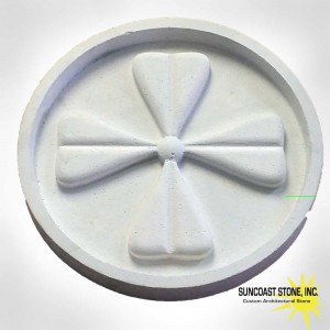 Shamrock wall medallion round