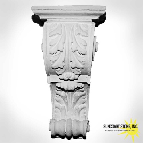 br134 acanthus corbel 12.5 inch