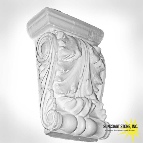 small 4 inch tall corbel