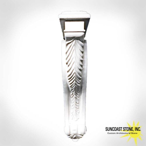 BR68 - fern leaf bracket 13 inch tall-  narrow - Image 2