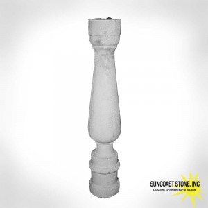 36 inch tall round top spindle