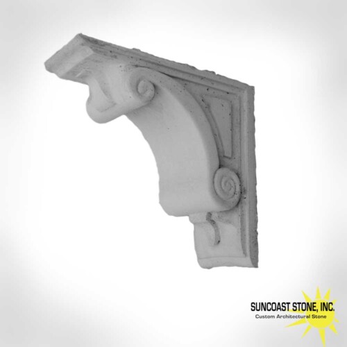 19 inch corner bracket concrete