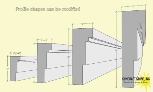 3d extrusion of exterior window trim casing