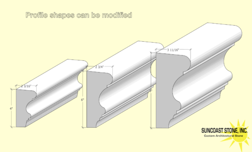 CS28 concrete window casing profile 28 - Image 3
