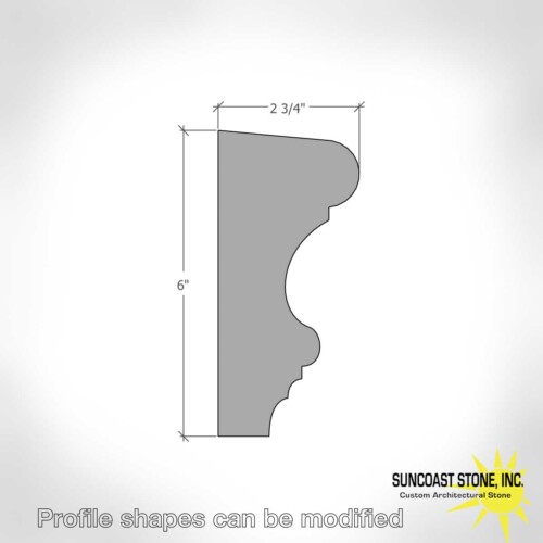 window molding profile