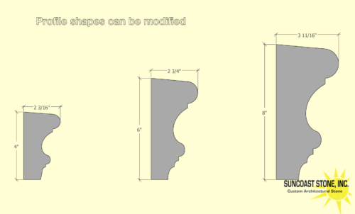 cs28 window molding profiles sizes