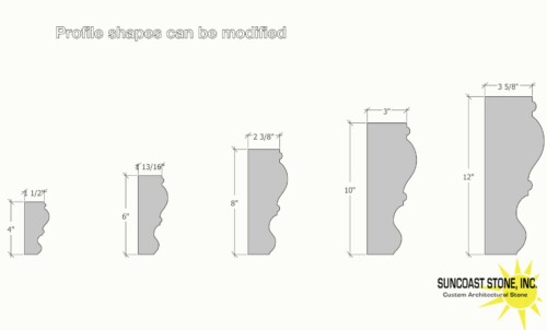 cs6 concrete window moulding all sizes